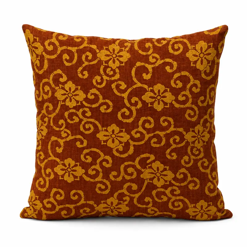 Hanabishi Karakusa japanilainen tyynynpäällinen - 45x45 cm