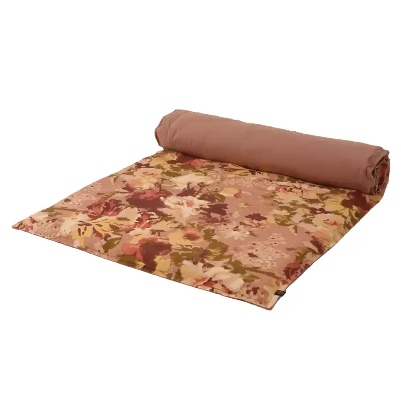 Haomy Bologne puolipeitto pellavaa 85*200cm, mocaccino