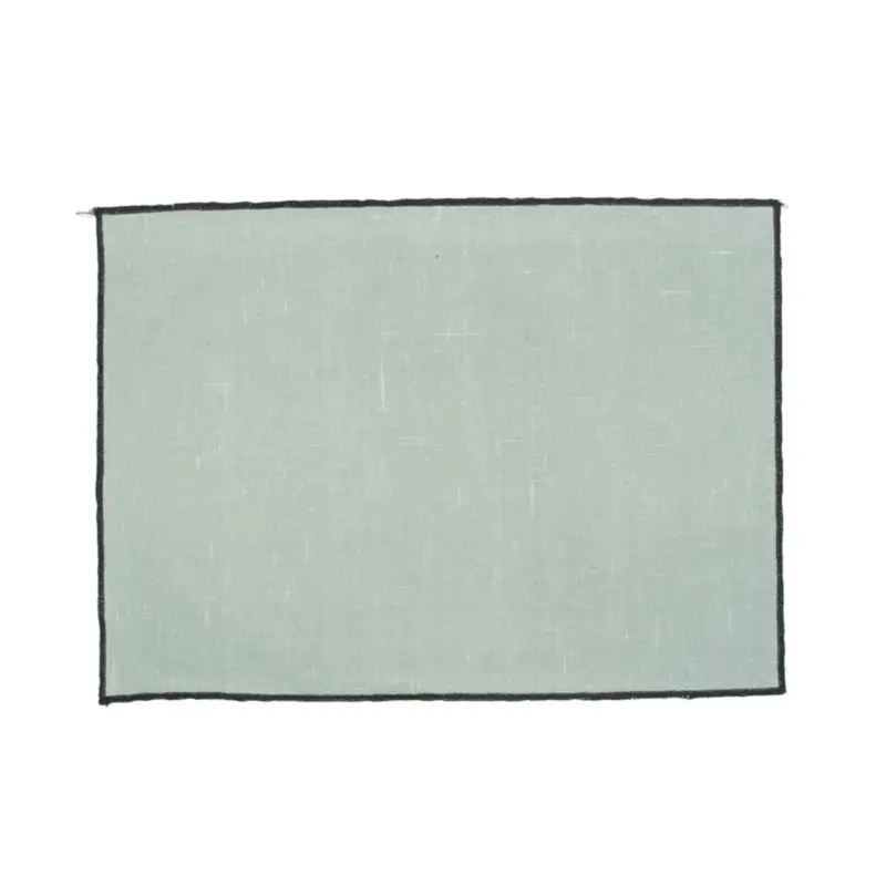 Haomy Borgo pöytätabletti pellavaa 35*48cm, celadon