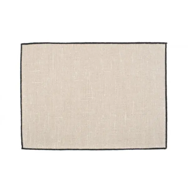 Haomy Borgo pöytätabletti pellavaa 35*48cm, Lin