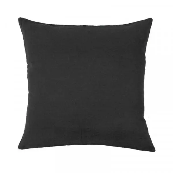 Haomy Porticcio tyynynpäällinen pellavaa 45*45cm, noir