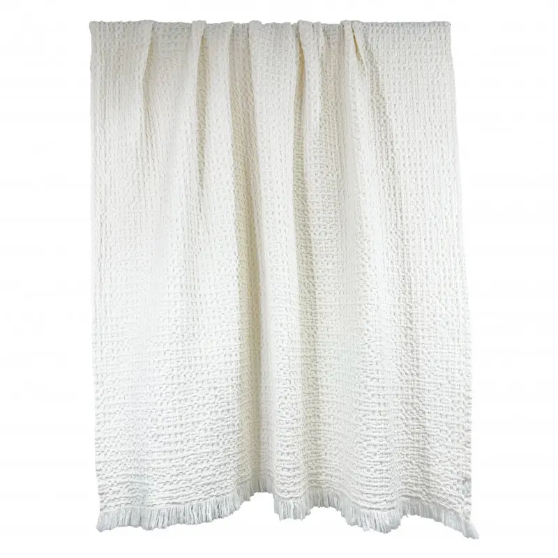 Haomy Tempo päiväpeitto 180*260cm, craie