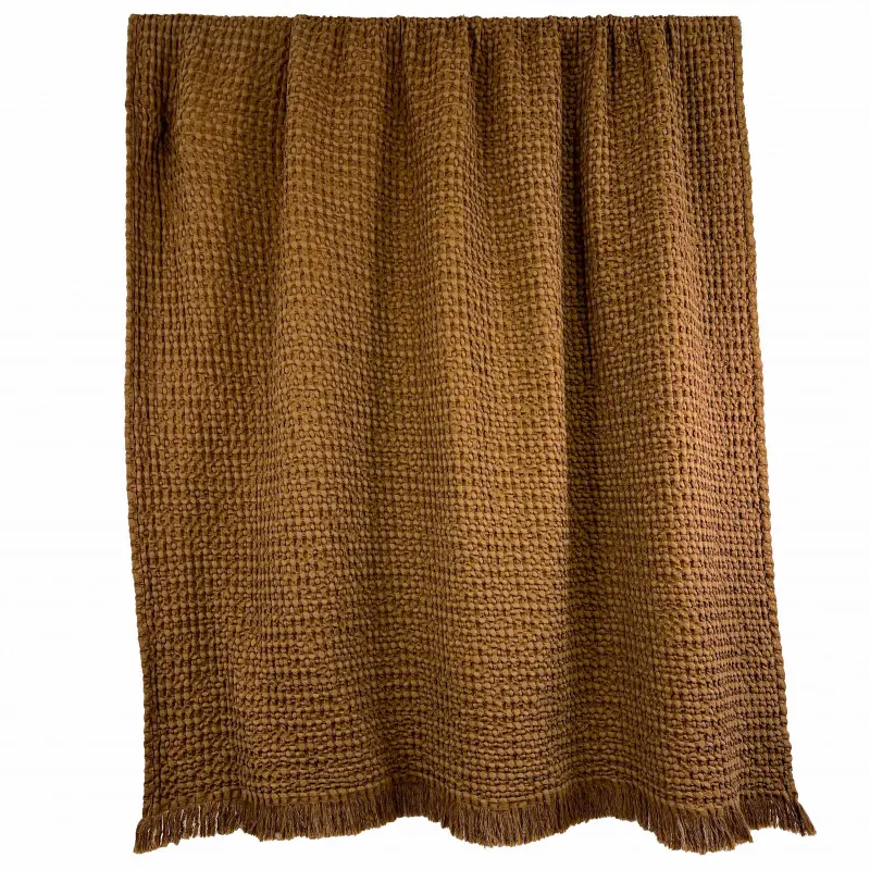 Haomy Tempo torkku-/päiväpeitto 130*200cm, tabac