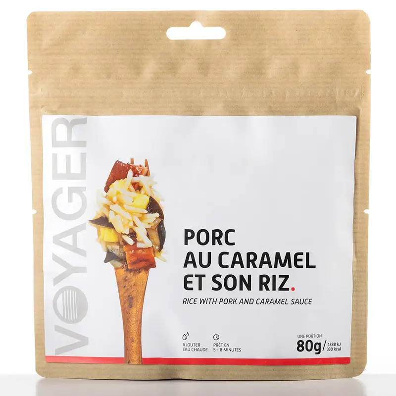 Hapanimelä possu ananaksella ja riisillä 80g/250g