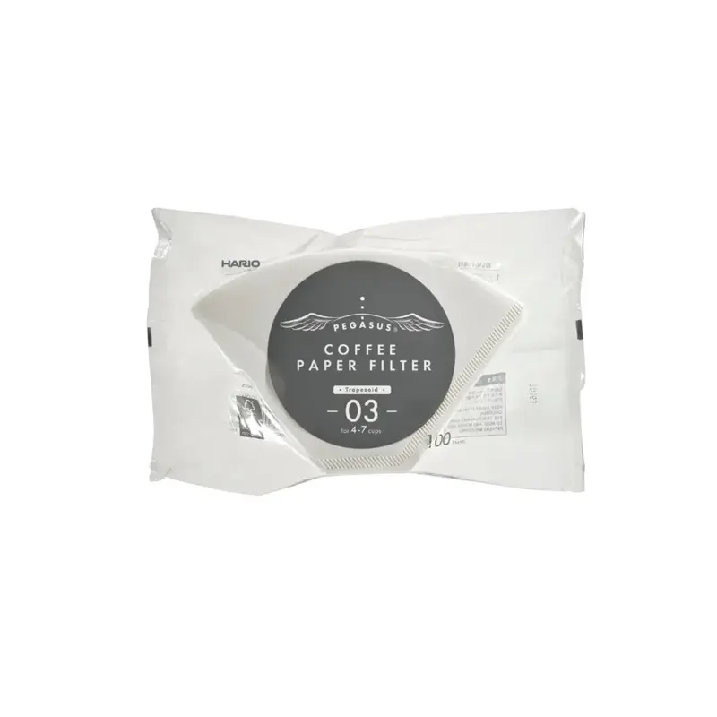 Hario Pegasus Paper filters, Size 04/104 for home coffee makers