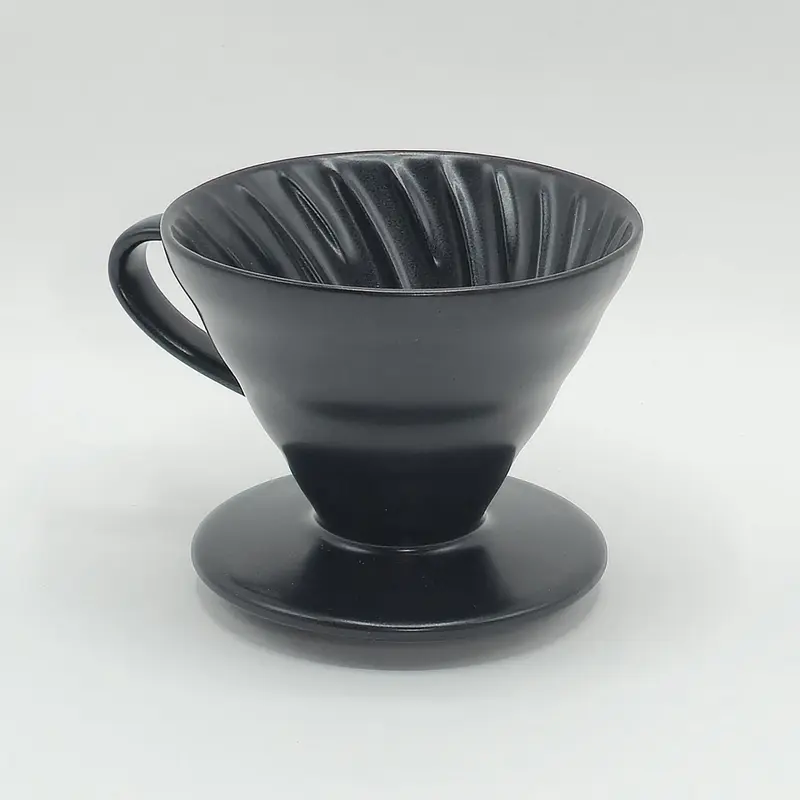 Hario V60-02 Ceramic Coffee Dripper Matt Black