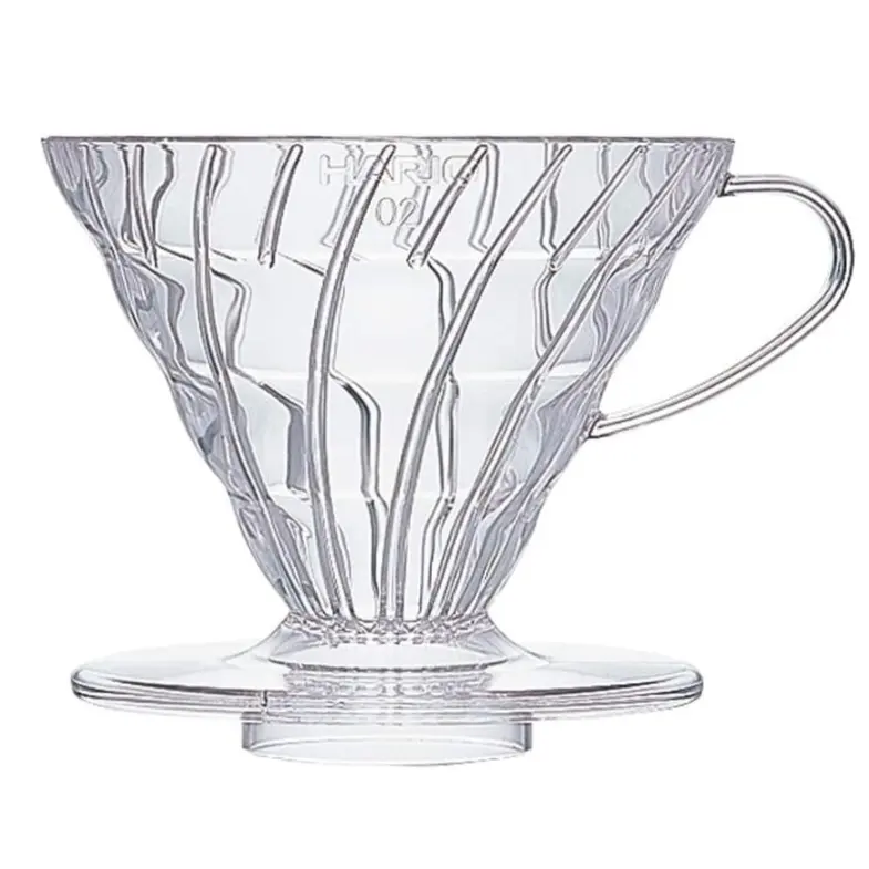 Hario V60-02 Plastic Dripper, Clear