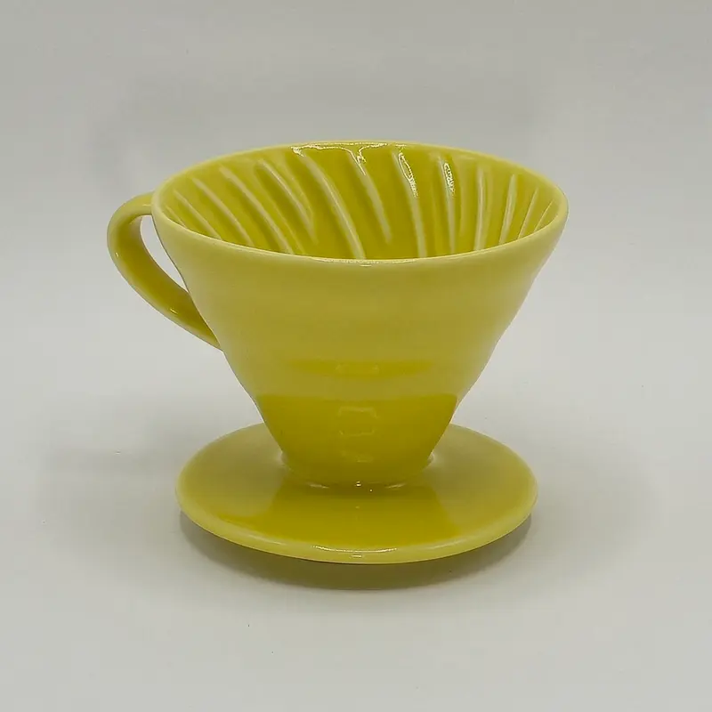 Hario V60 Ceramic Dripper Yellow - 02