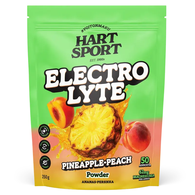 Hart-Sport Elektrolyyttijauhe Ananas-Persikka