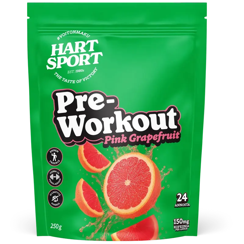Hart-Sport Pre-Workout Pink Grapefruit