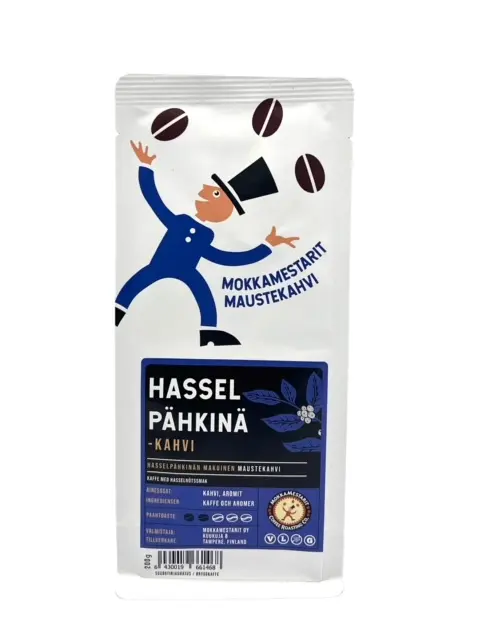 Hasselpähkinäkahvi 200g