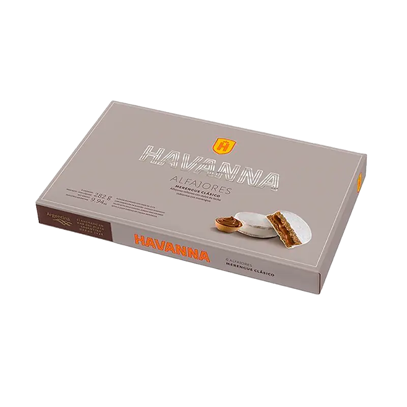 Havanna Alfajores Merengue Clasico 282g