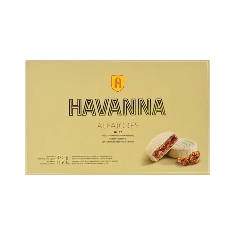 Havanna Alfajores Nuez 330g