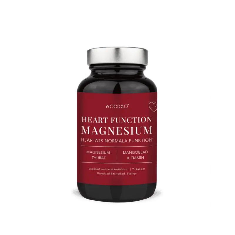 Heart Function Magnesium 90 kaps, Nordbo