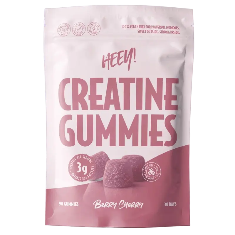 Heey! Creatine Gummies Berry Cherry