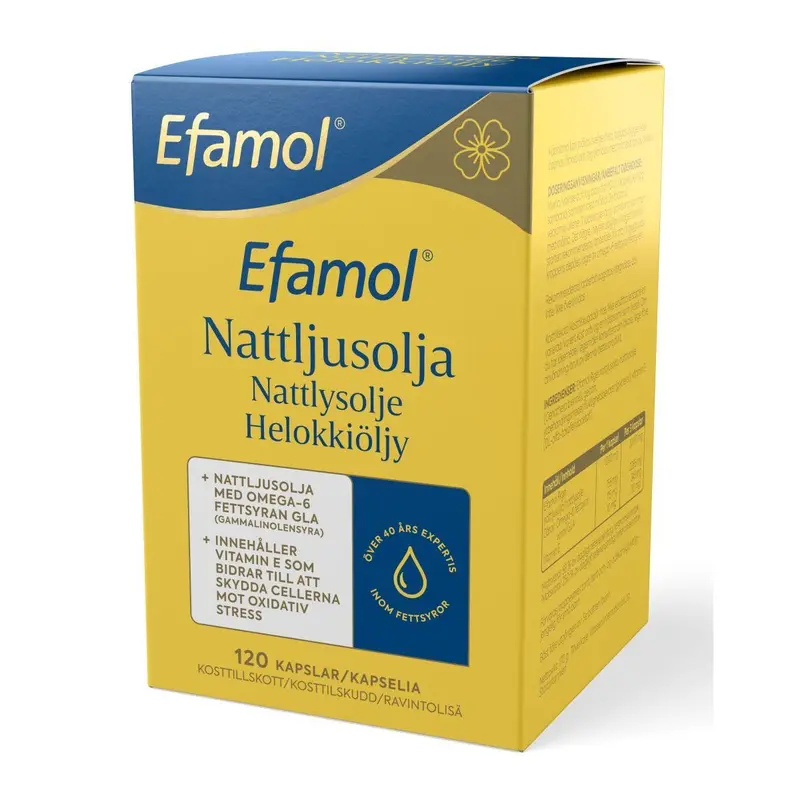 Helokkiöljy GLA 1000mg 120 kaps, Efamol