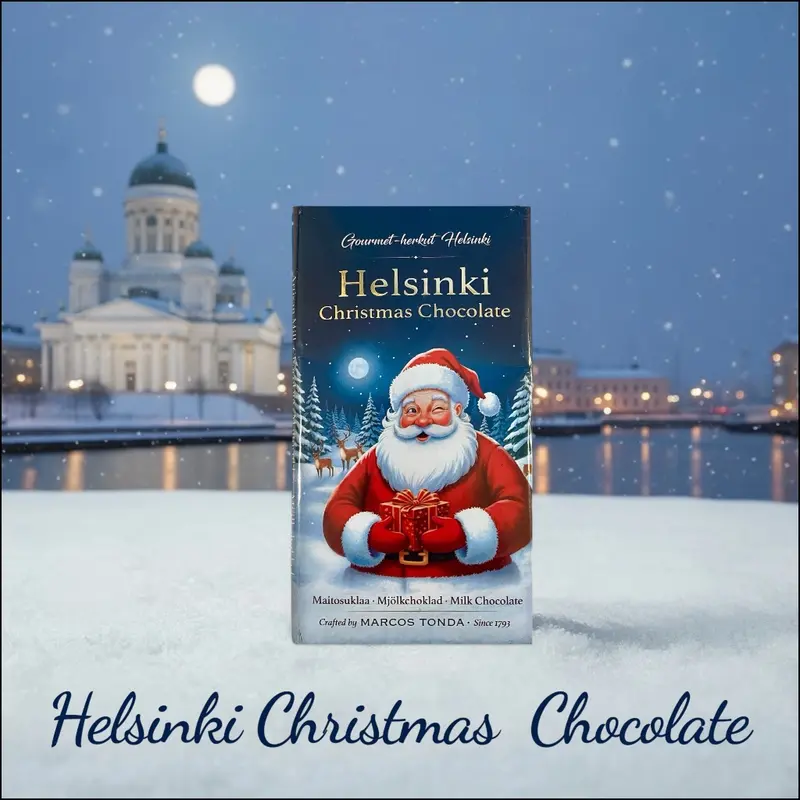 Helsinki Christmas Chocolate by Gourmet-herkut Helsinki
