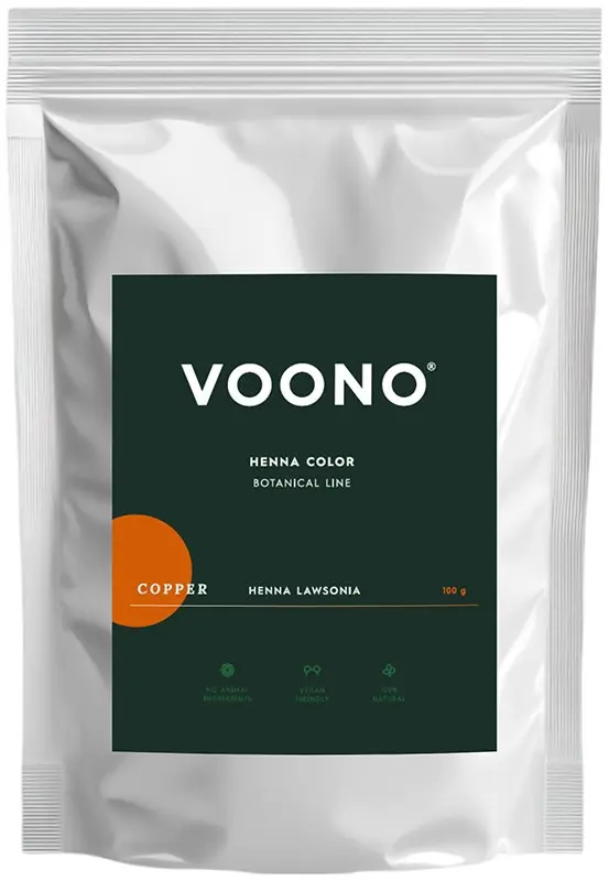 Henna-kasvihiusväri, kupari 100g