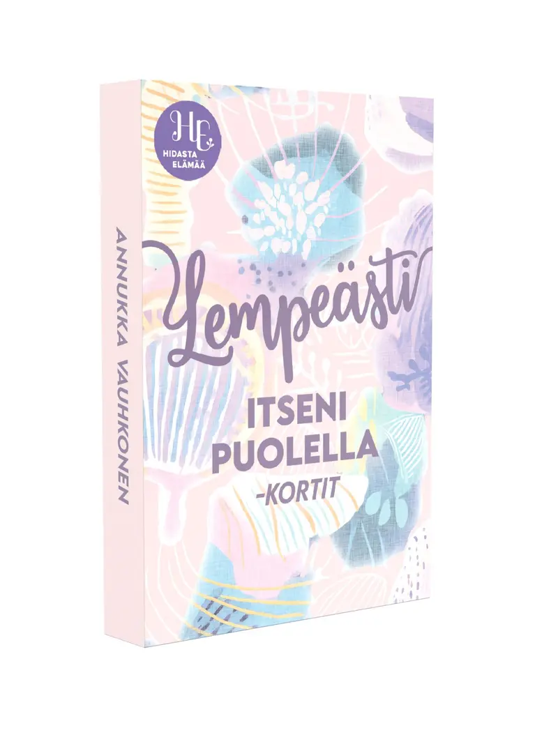 Hidasta Elämää Lempeästi itseni puolella -kortit