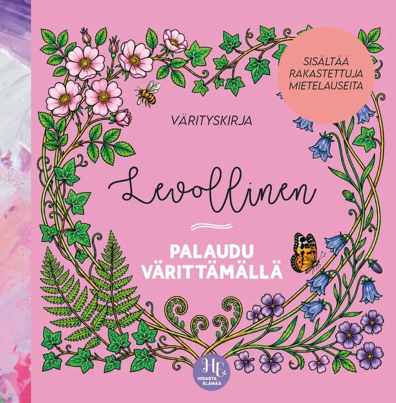 Hidasta Elämää Levollinen Värityskirja
