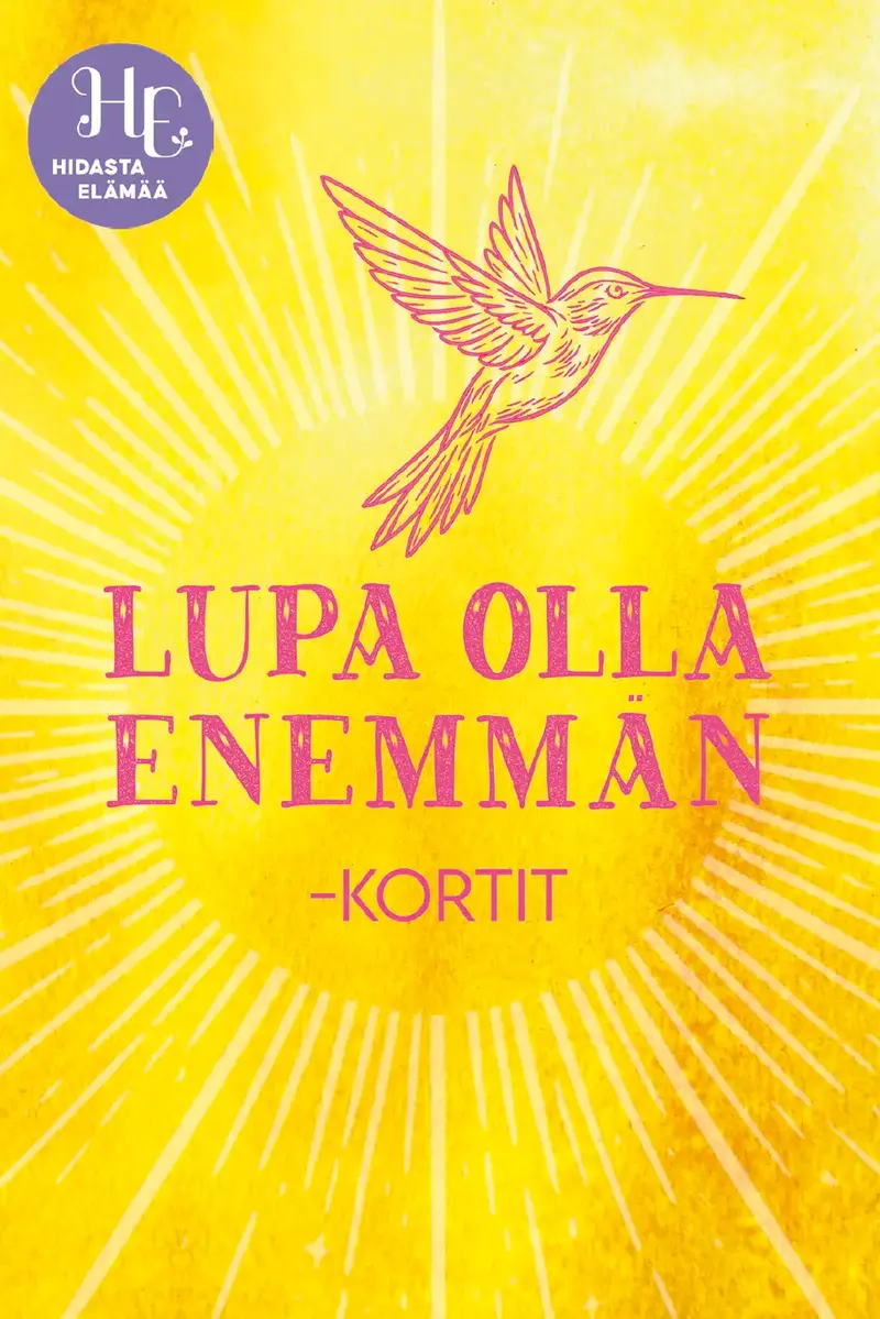 Hidasta Elämää Lupa olla enemmän -kortit