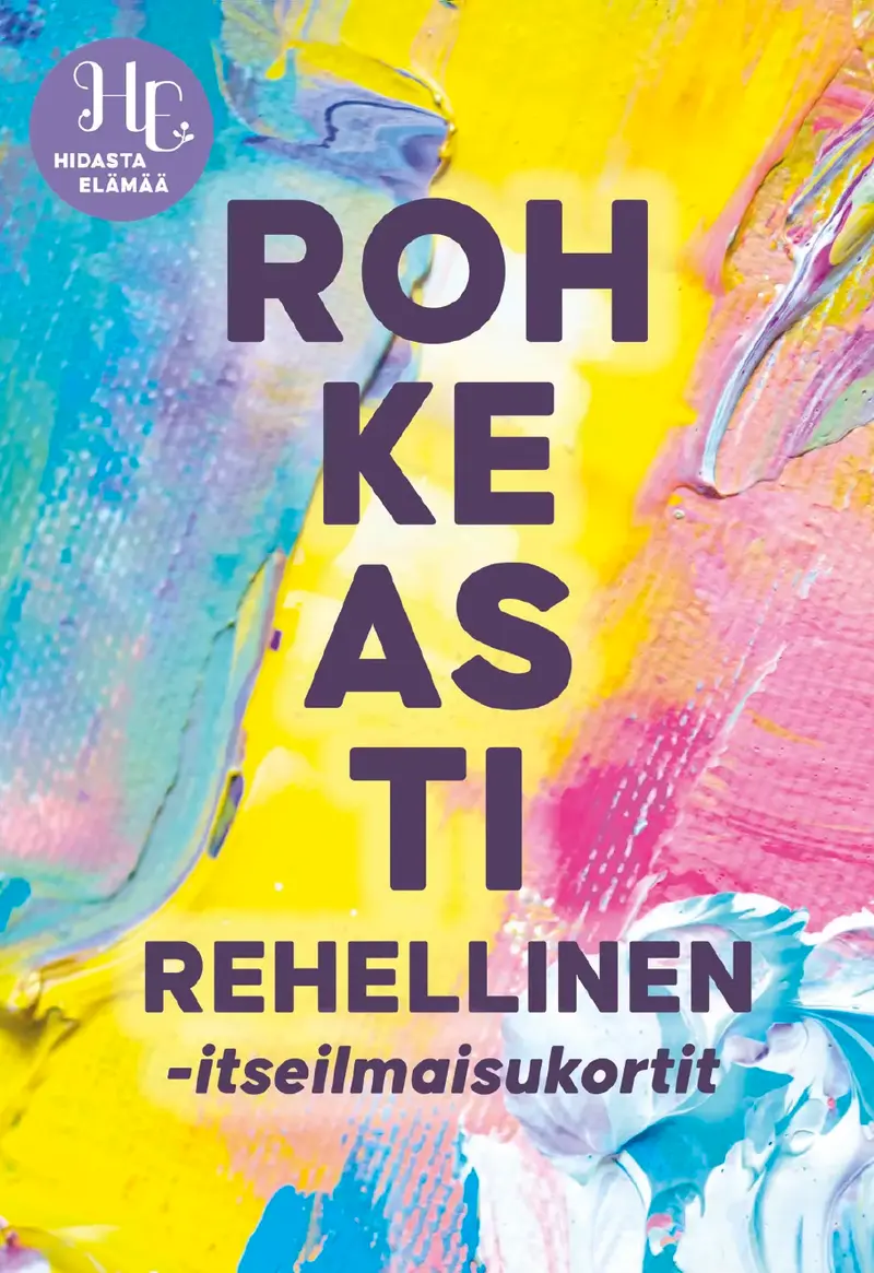 Hidasta Elämää Rohkeasti Rehellinen Itseilmaisukortit