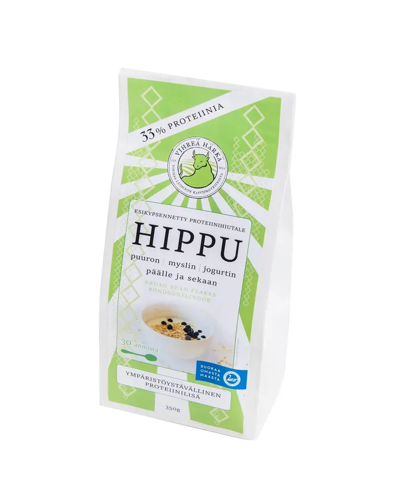 Hippu-proteiinihiutale härkäpavusta, 350 g