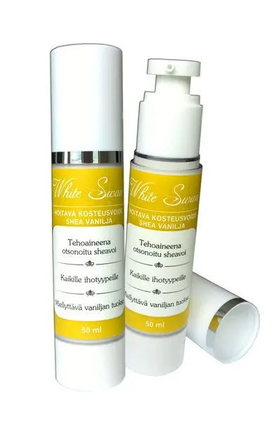 Hoitava kosteusvoide otsonoidusta sheavoista, vanilja, 50 ml