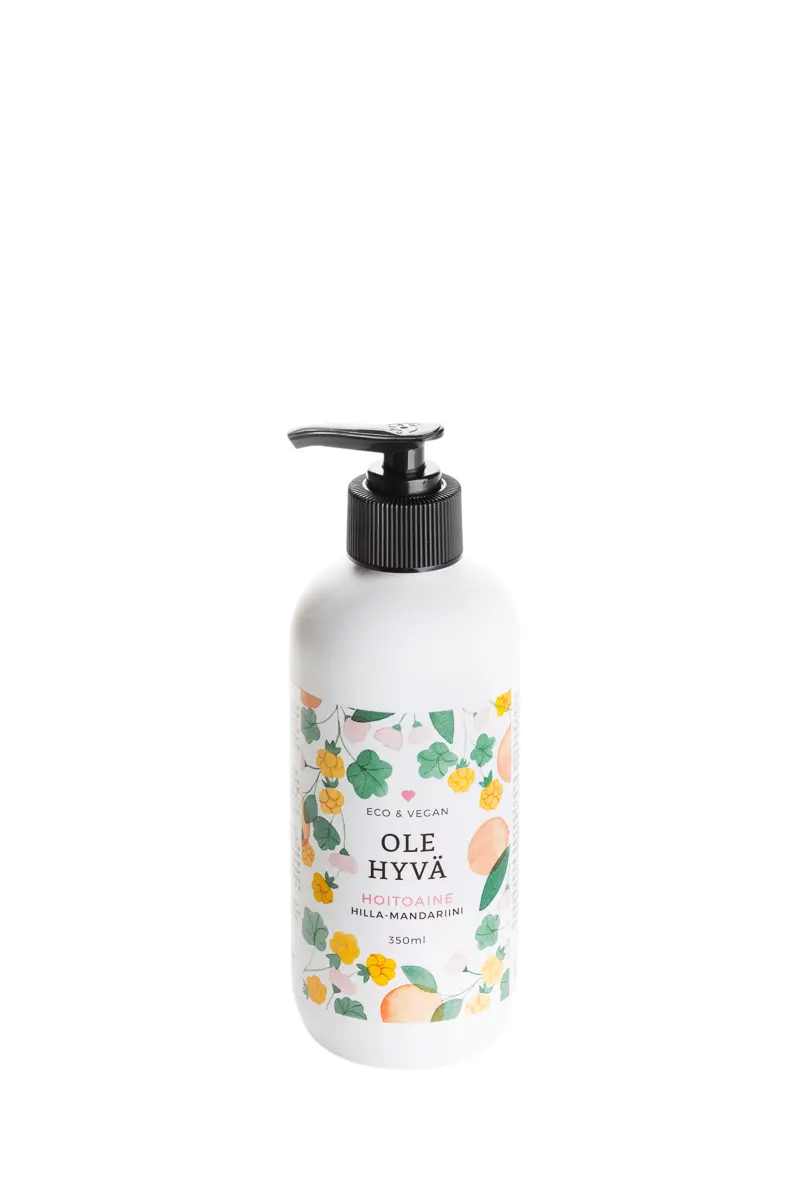 Hoitoaine, hilla-mandariini (Co-Wash), 350 ml