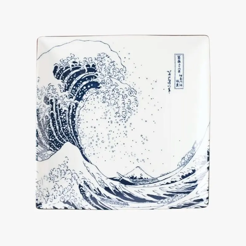 Hokusai Japanilainen neliölevy