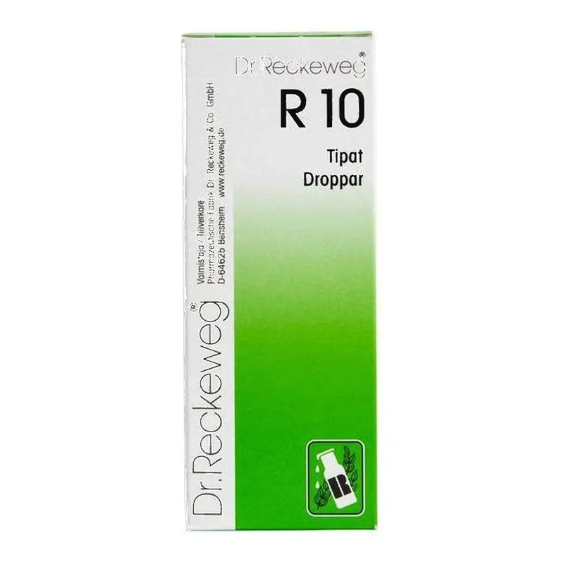 Homeopaattiset tipat R10 50ml, Dr. Reckeweg