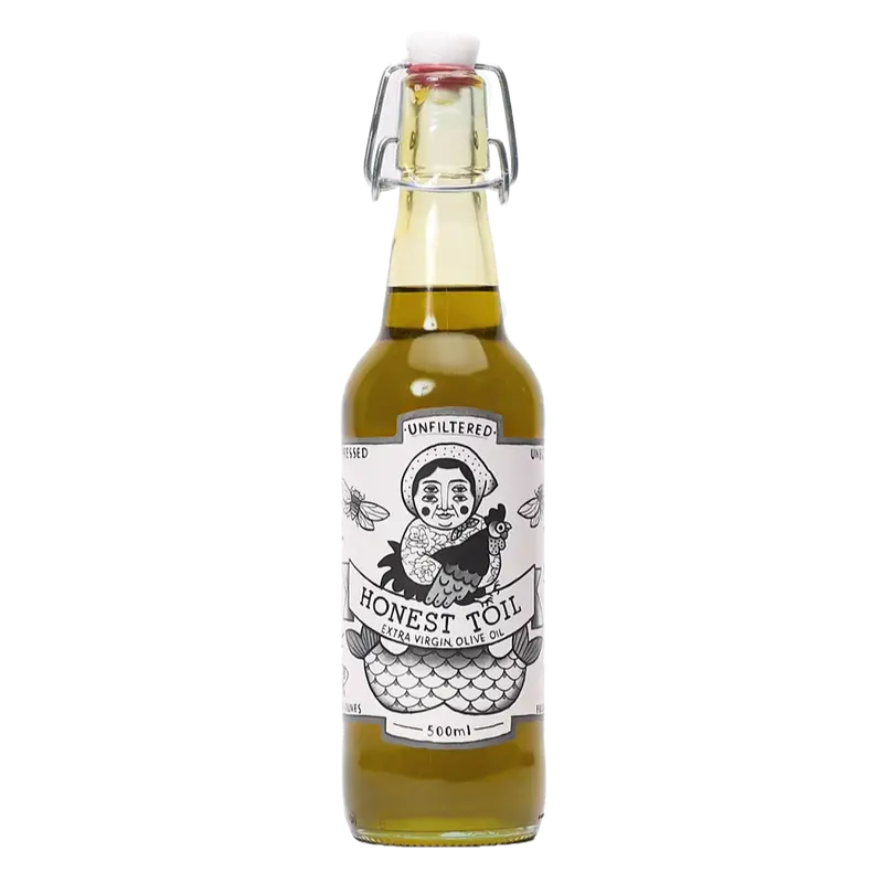 Honest Toil Ekstraneitsyt Oliiviöljy 500ml