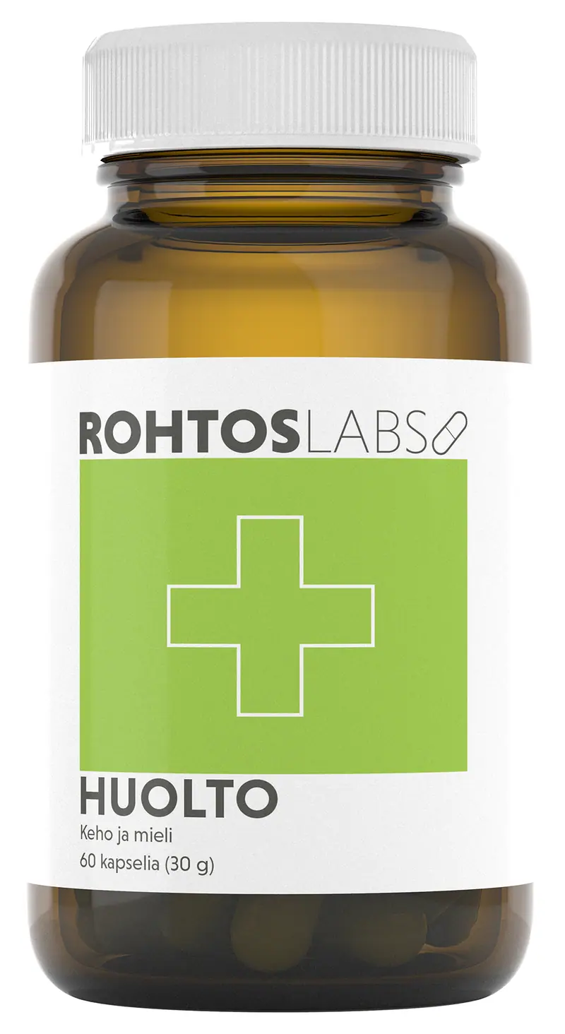 HUOLTO (MATCHA) -vihreätee -uutekapselit, 30 g