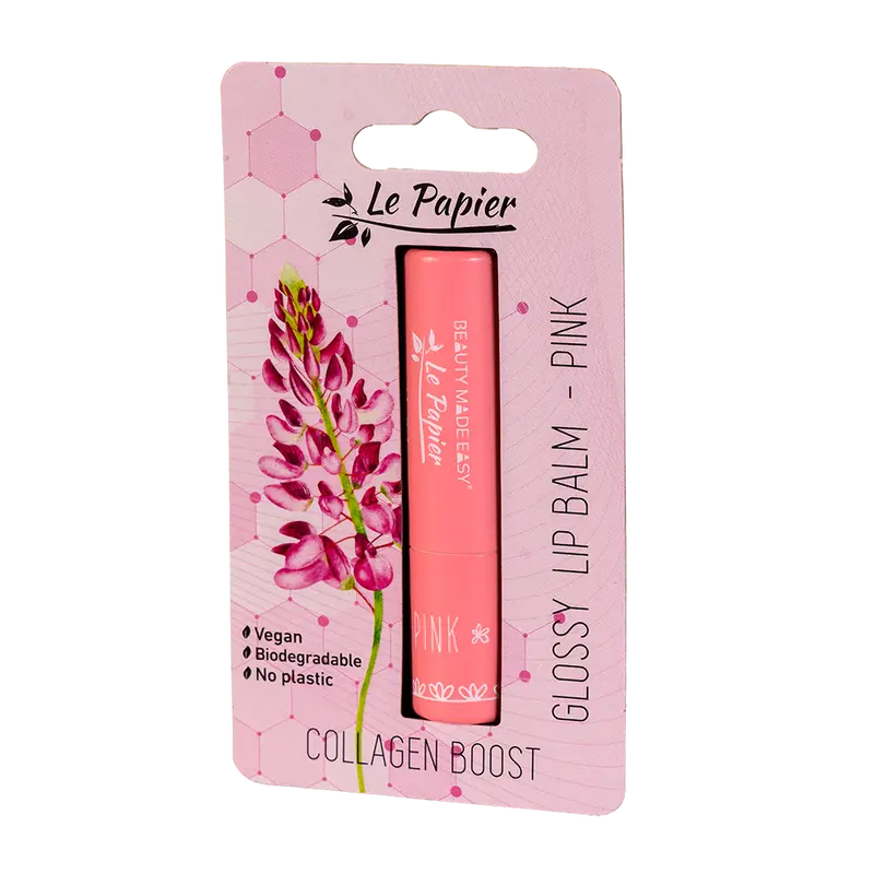 Huulivoide kollageenilla - Pinkki