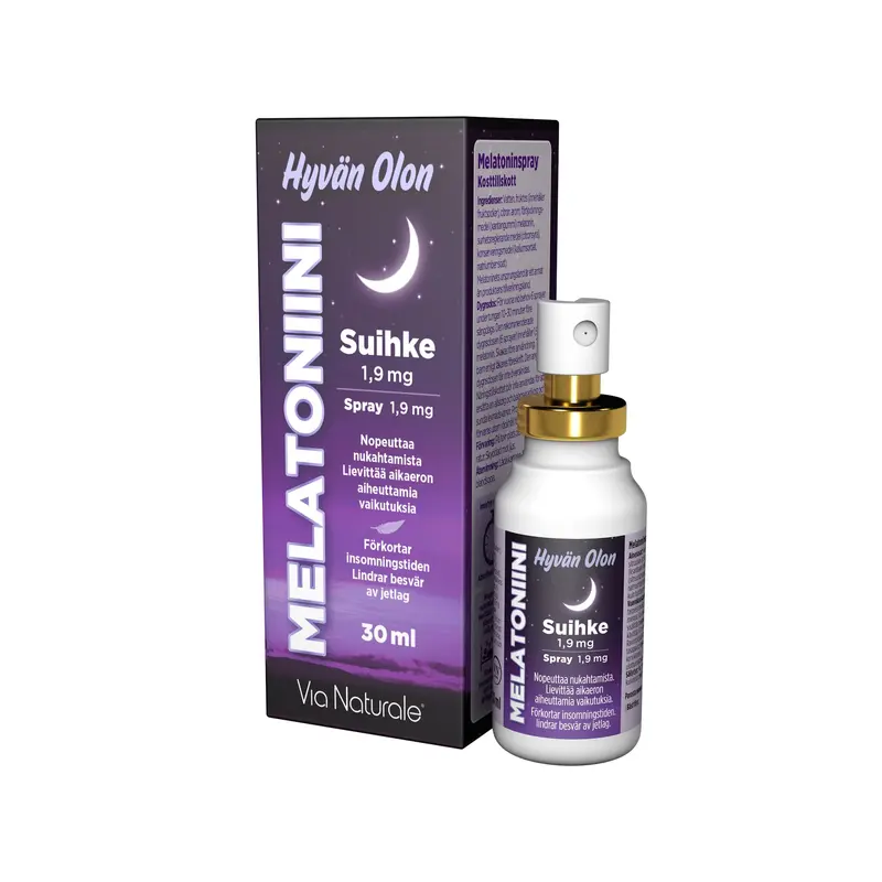 Hyvän Olon Melatoniinisuihke 1,9 mg