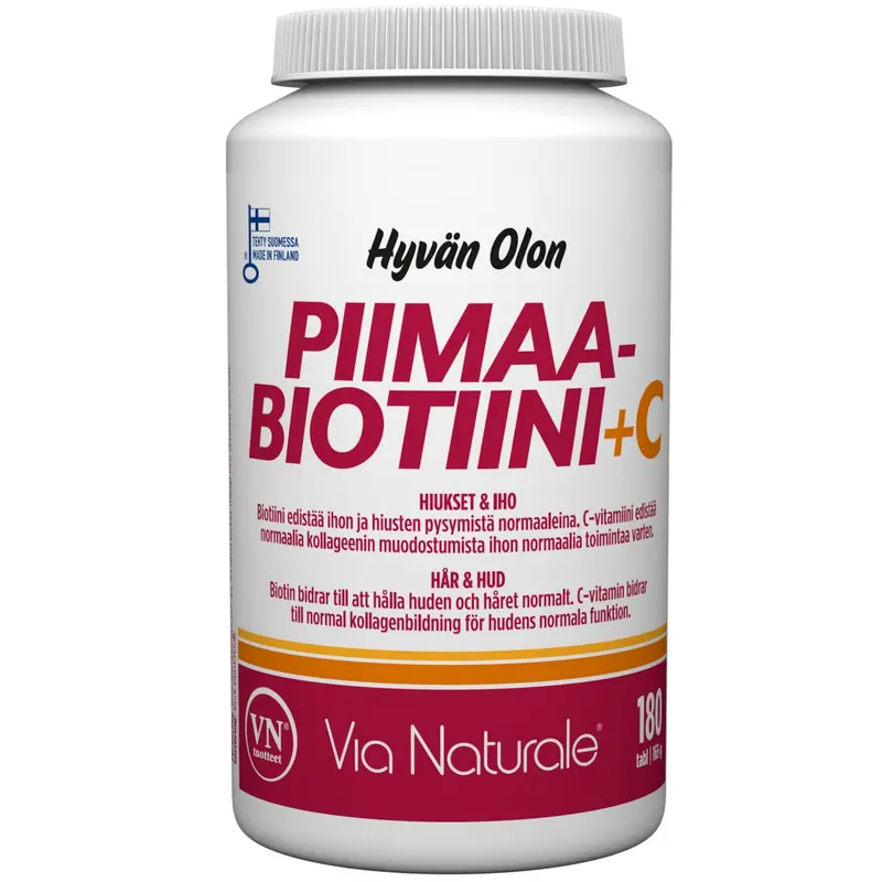 Hyvän Olon Piimaa-Biotiini + C-vitamiini