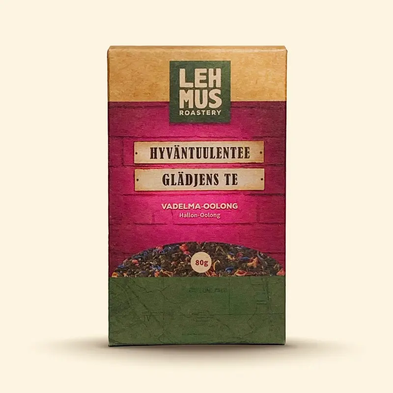 Hyväntuulentee - Vadelma-oolong