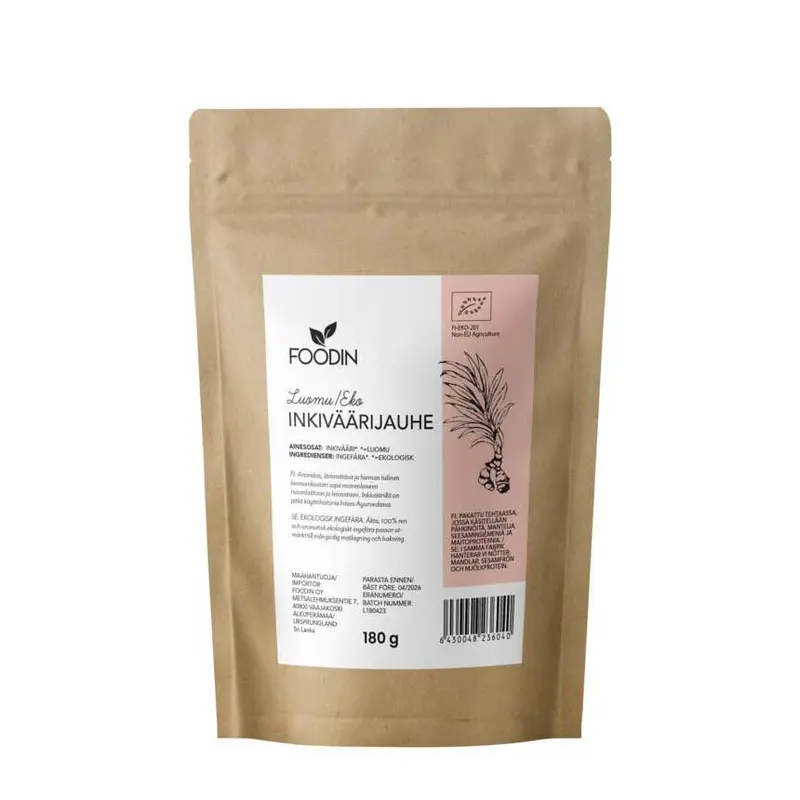 Inkiväärijauhe, 180 g