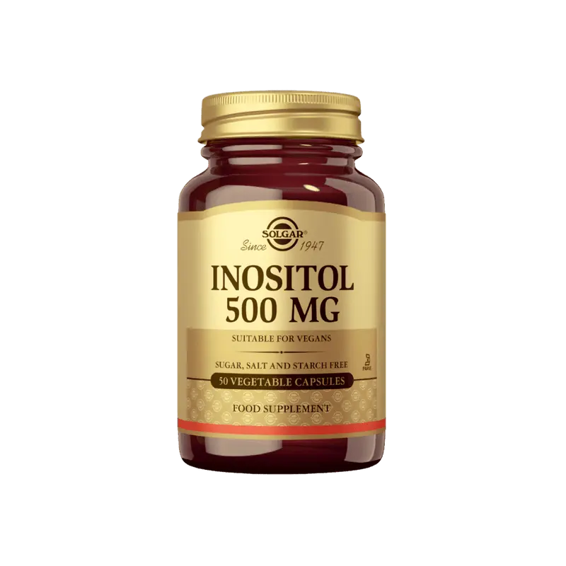 Inositoli 500mg Myo-Inositoli 50 vegekaps, Solgar