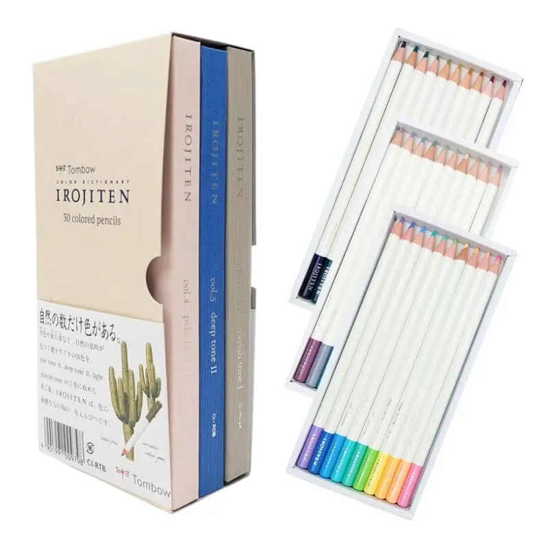 Irojiten Japanese Coloured Pencils Volume 2 (Japanilaiset värikynät Volume 2)