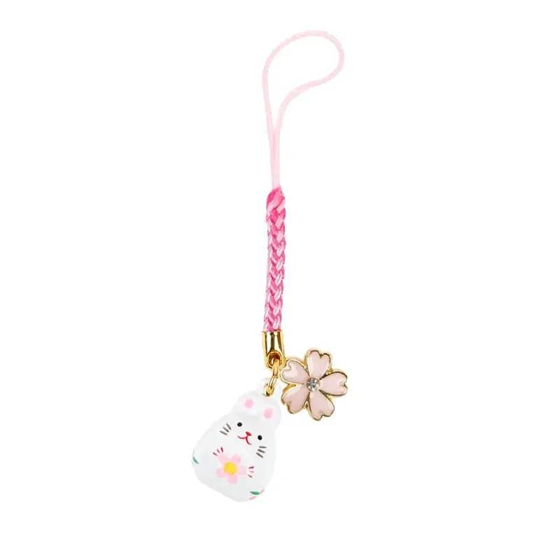 Japanilainen avaimenperä, jossa on kanikello