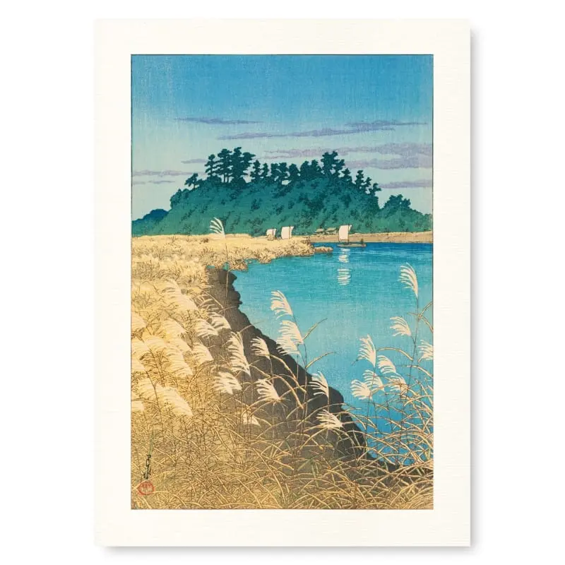 Japanilainen juliste Ichikawa print