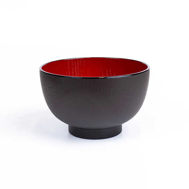 Japanilainen Miso Keittokulho - Puujäljitelmä
