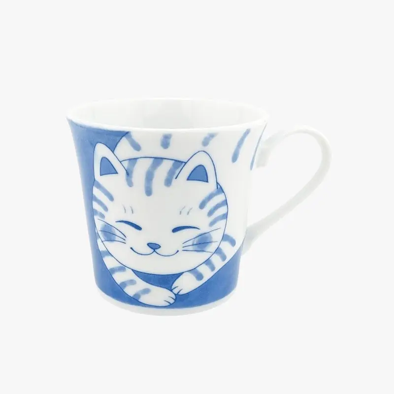 Japanilainen muki Neko Blue