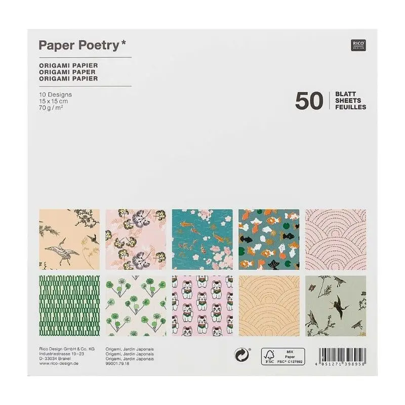 Japanilainen Origami paperi