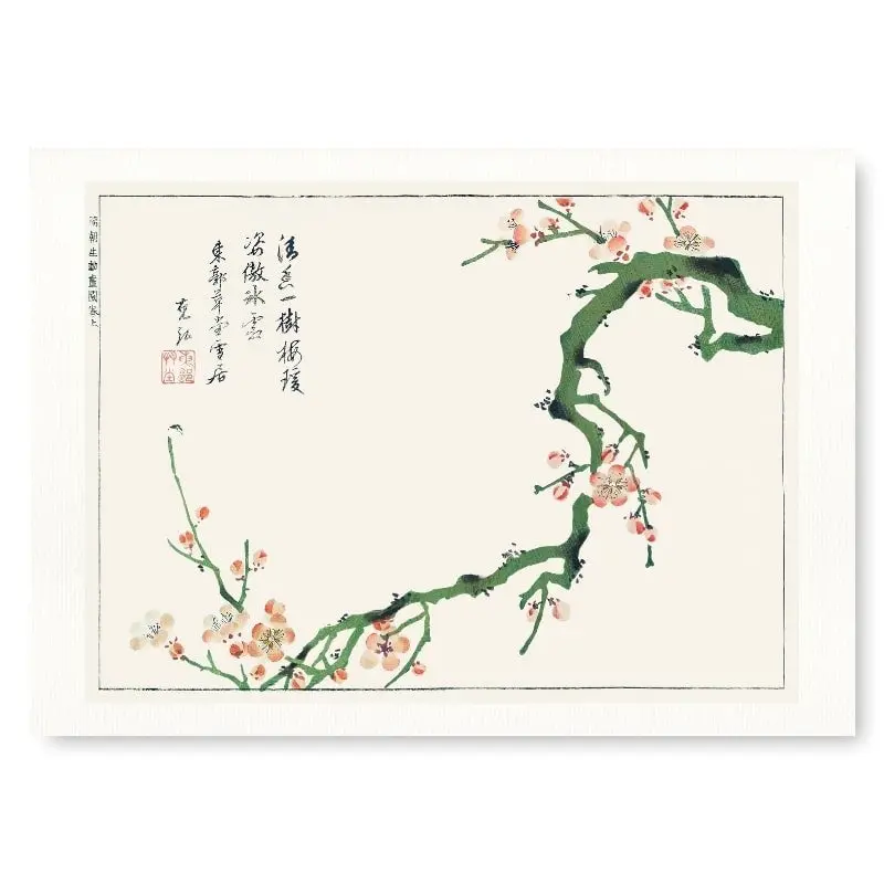 Japanilainen painatus Ume no Eda