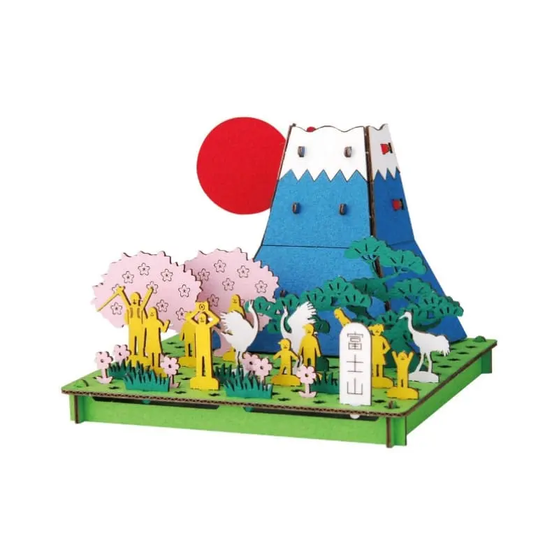 Japanilainen pienoismalli - Fuji-vuori