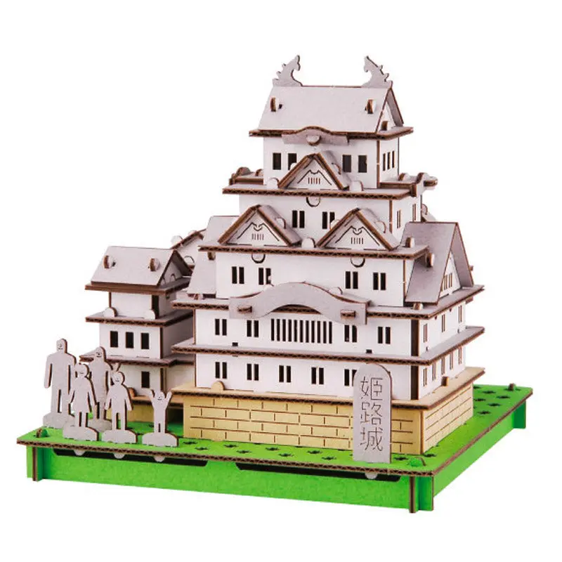 Japanilainen pienoismalli - Himejin linna