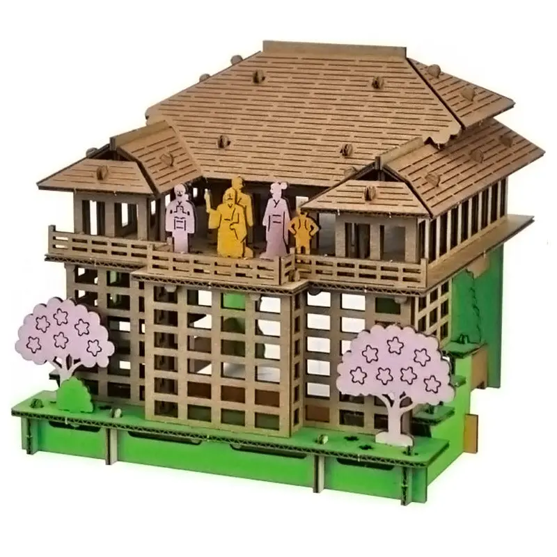 Japanilainen pienoismalli - Kiyomizu-dera-temppeli