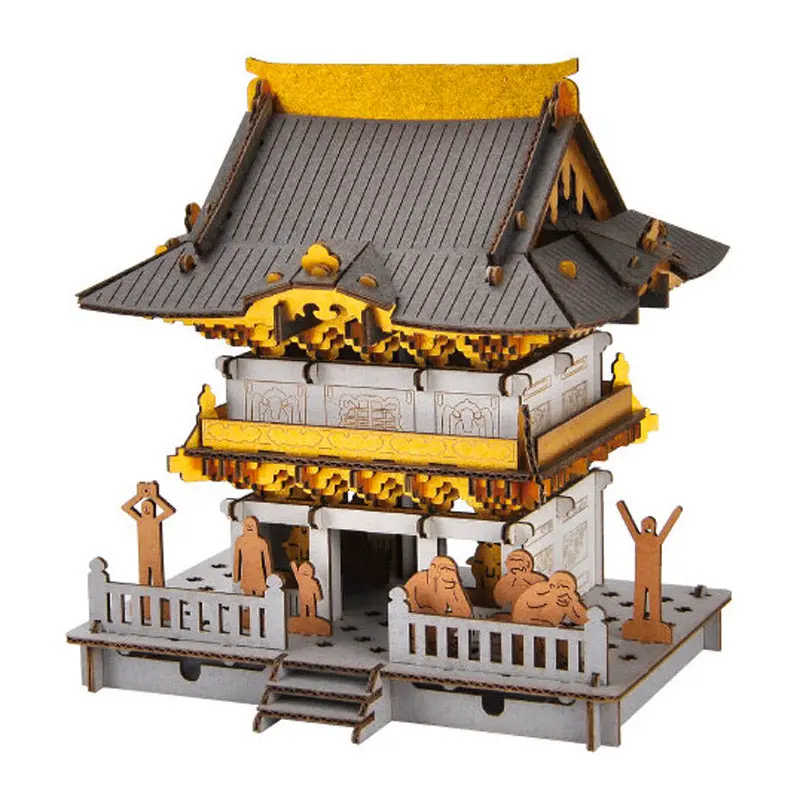 Japanilainen pienoismalli - Nikkō Tōshō-gū -pyhäkkö